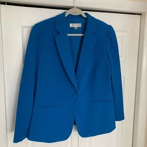Tahari blue blazer 14W